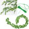 168 FT Artificial Ivy 24 Pack Ivy Vine Garland Ivy Leaves Greenery Garlands Clip Hanging Fake Leaf Plants Faux Green Flowers Decor Home Kitchen Garden Office Wedding Wall